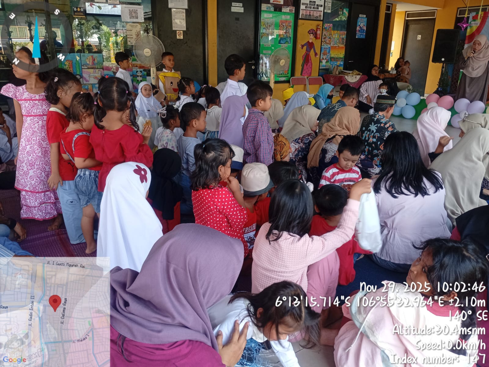Wisata LiterAsyik Ke BKB PAUD DELIMA RW 05 MALAKA SARI
